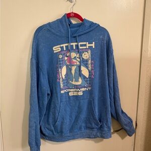 Disney Blue Stitch Graphic Sweater